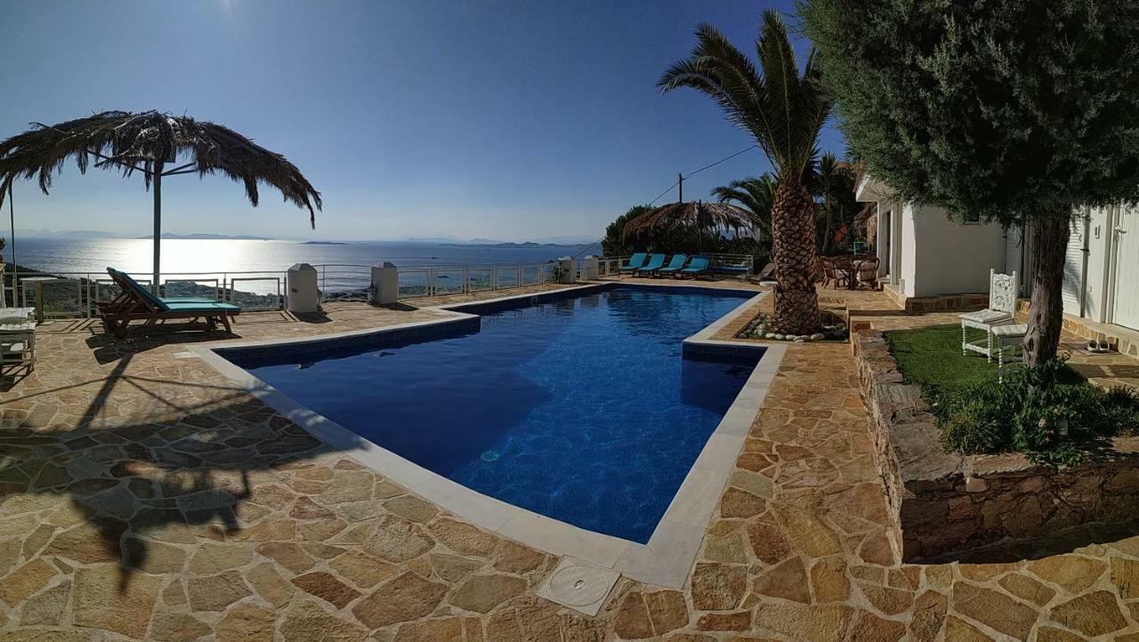 Infinity Blue Suite Saronida Eksteriør billede